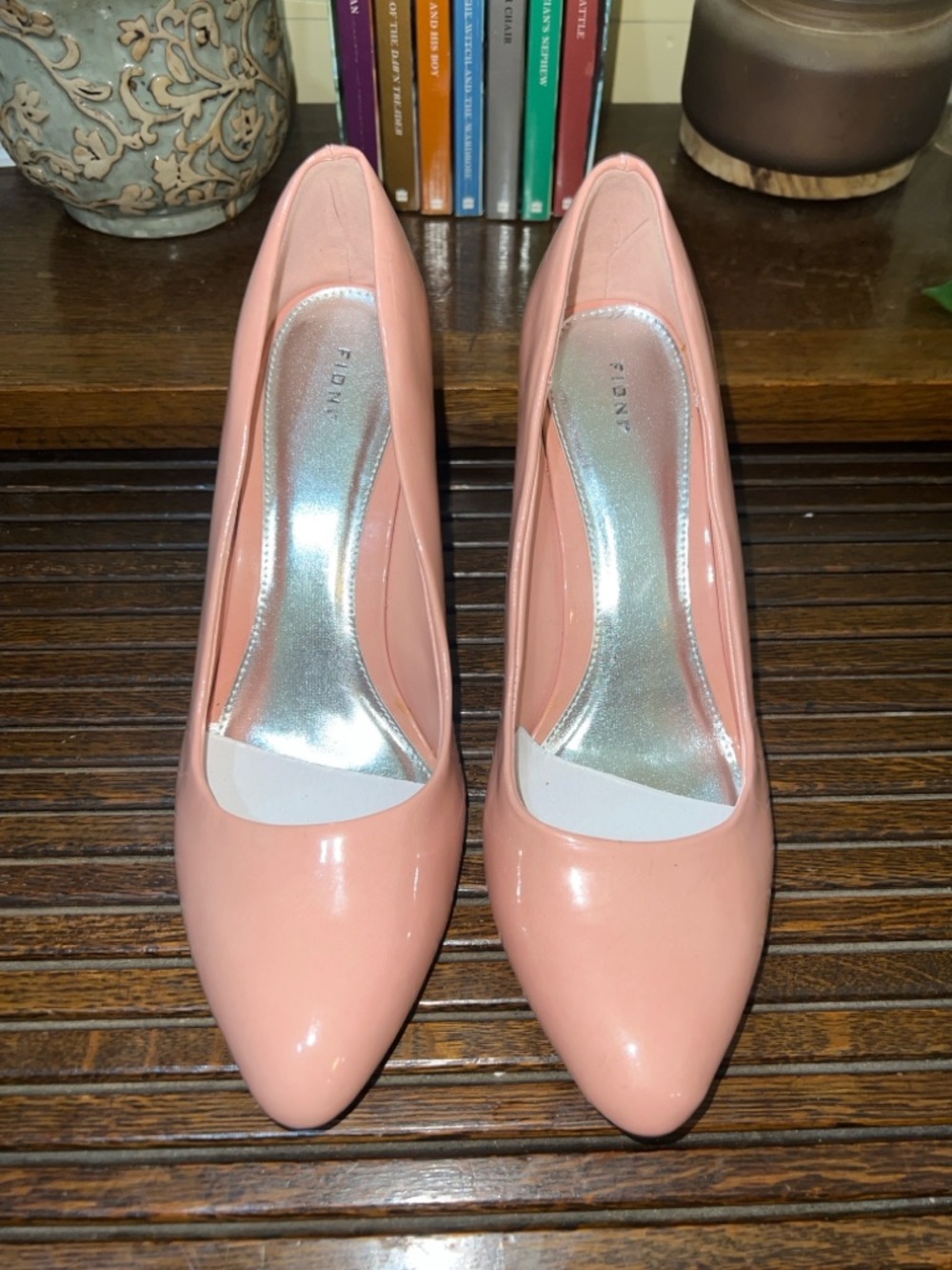 a new day Pink Patent Pointed-Toe Heels NWOBox